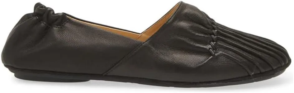 Chocolat Blu Women Shoes Cam3 Pleated Upper Flat