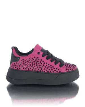 Chunky Diamond Fuchsia