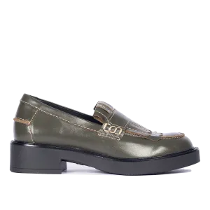 Chunky Penny Loafer mit Fransen