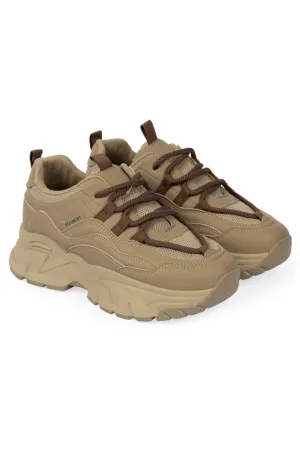 Chunky Sneaker _ 160148 _ Beige