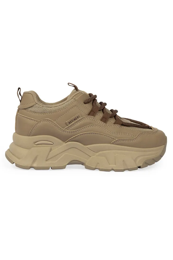 Chunky Sneaker _ 160148 _ Beige