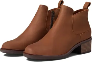 Clarks Unisex Memi Zip Sneaker, Dark Tan L, 0 US Women