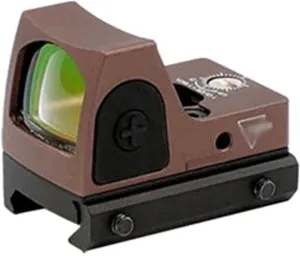 Classic Night Sights for Glock 9/40 Glow in The Dark Night Sight (Dark Earth - RMR Red Dot Sight)