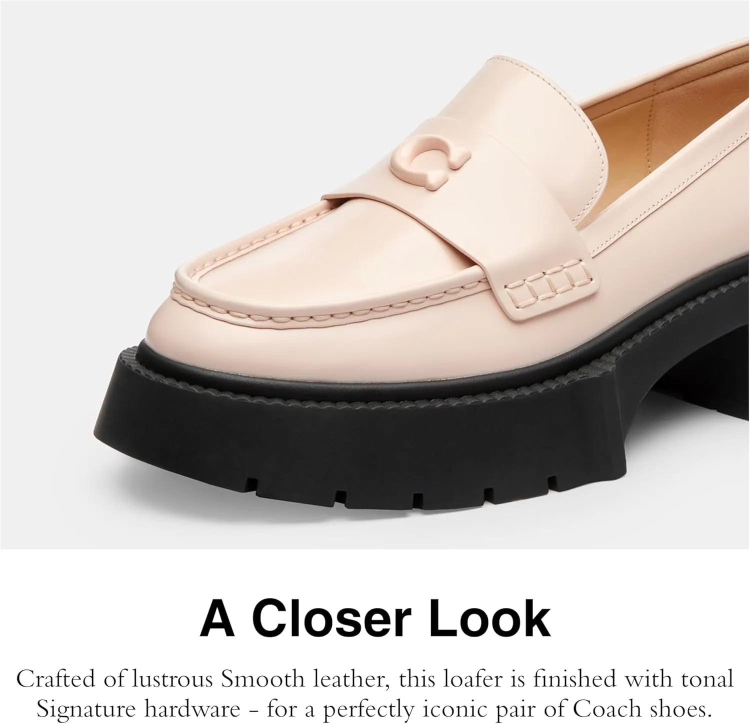 Coach Women's Leah Platform Loafer