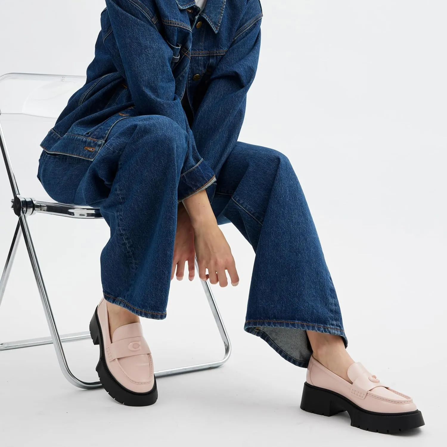 Coach Women's Leah Platform Loafer