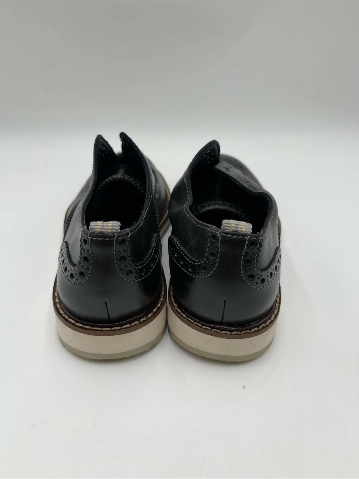 Cole Haan Men's Original Grand Wingtip Oxford Shoes Black Size 7M - Very Good
