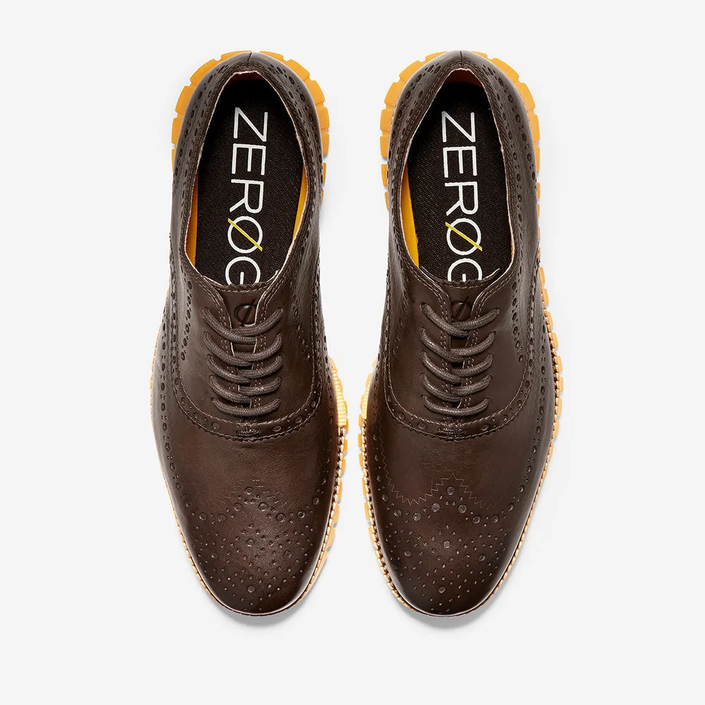 Cole Haan ZERØGRAND Wingtip Oxford Bracken Leather/Golden Rod