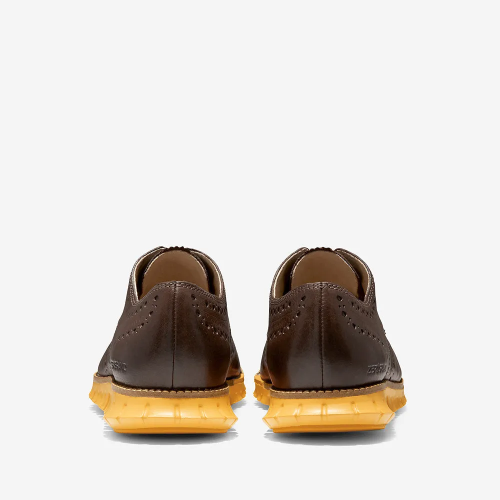 Cole Haan ZERØGRAND Wingtip Oxford Bracken Leather/Golden Rod