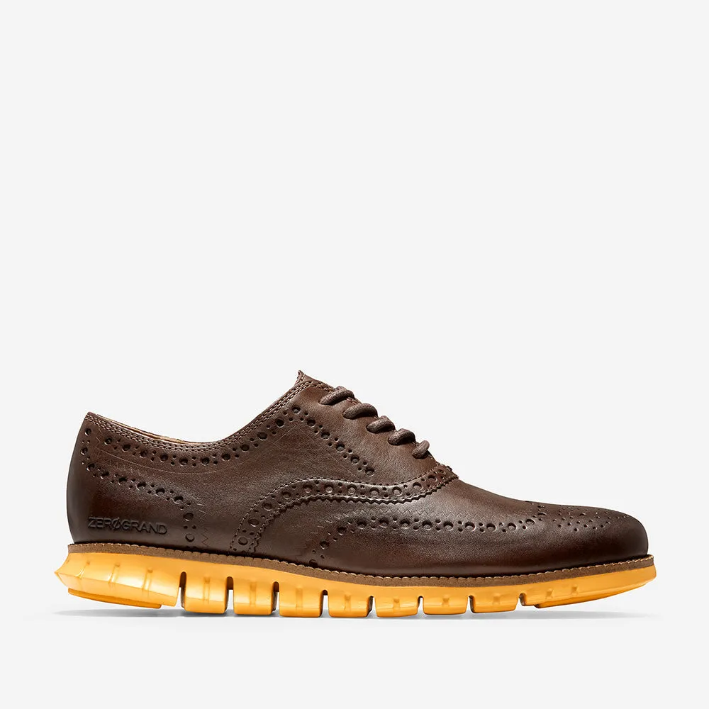Cole Haan ZERØGRAND Wingtip Oxford Bracken Leather/Golden Rod