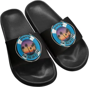 Coloranimal Slippers for Women Summer Sandals Slide Sandals with Non Slip Sole Summer Beach Shoes Shower Shoes Lightweight House Slippers