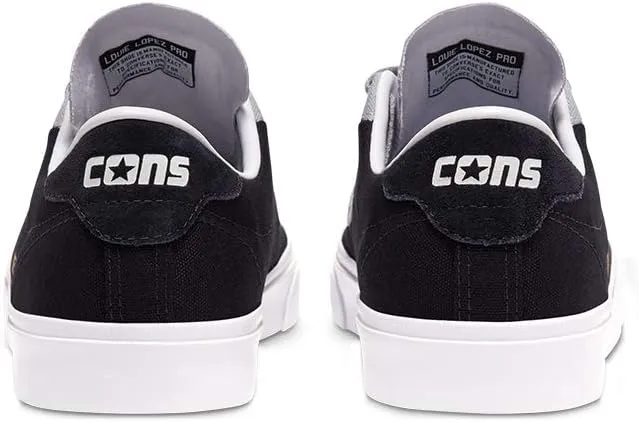 Converse Unisex Cons Louie Lopez Pro Low Top Black/Wolf Grey/White