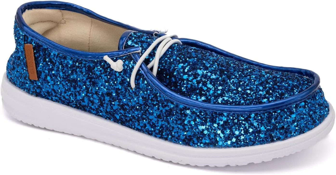 Corkys Womens Kayak Slip On Boat Sneakers Casual Shoes Casual