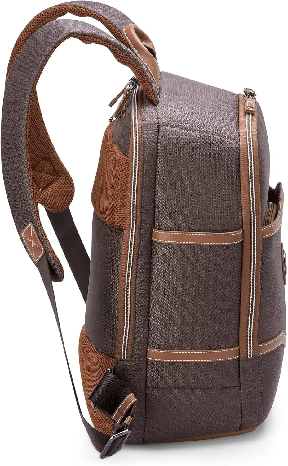 DELSEY PARIS Chatelet 2.0 Travel Laptop Backpack, Chocolate Brown