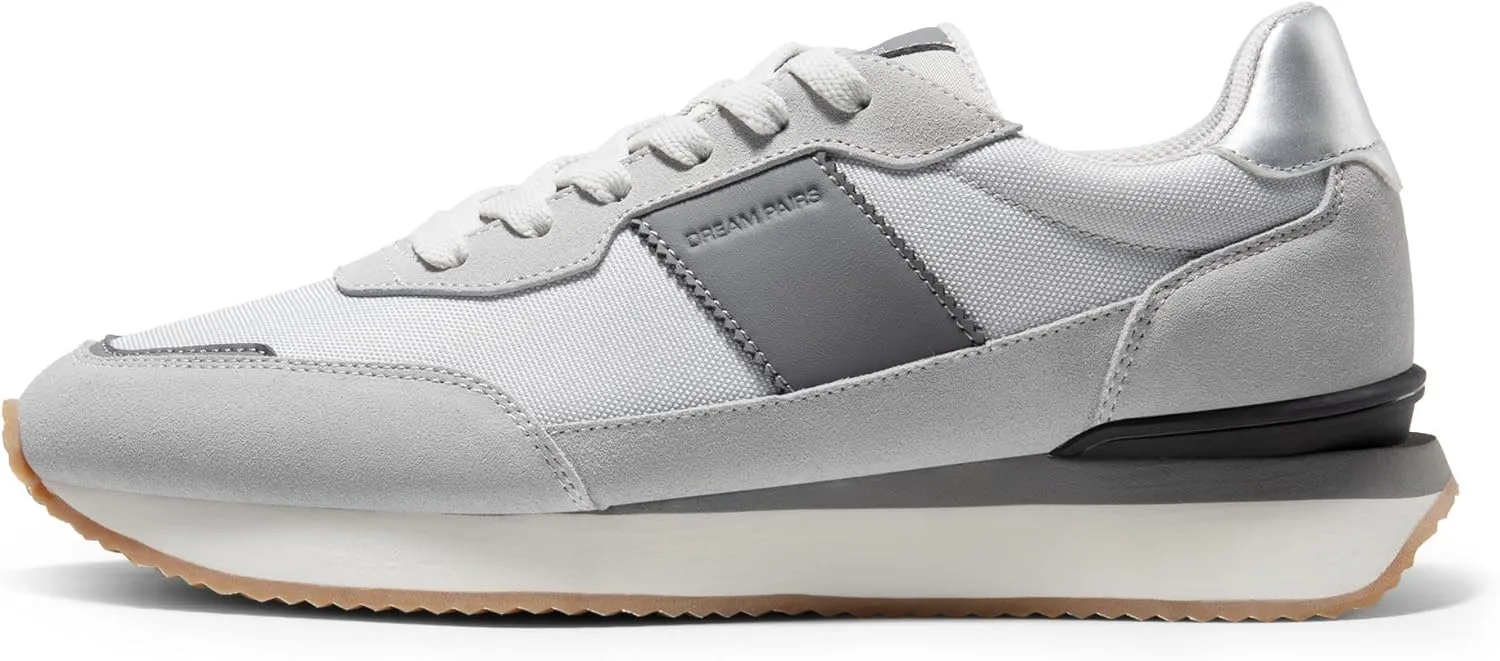 DREAM PAIRS Men's Fashion Sneakers Lace-Up Classic Shoes