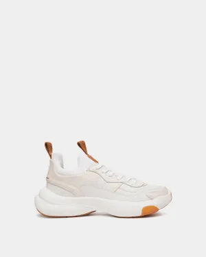 Dune Sneaker in White Leather