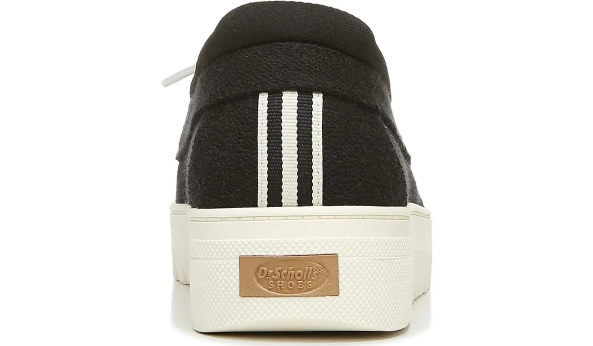 Eyelet Dr. On Get Black Ready-made Big-value deals Rounded Onboard Slip Detailed Toe Oxfords Scholl's