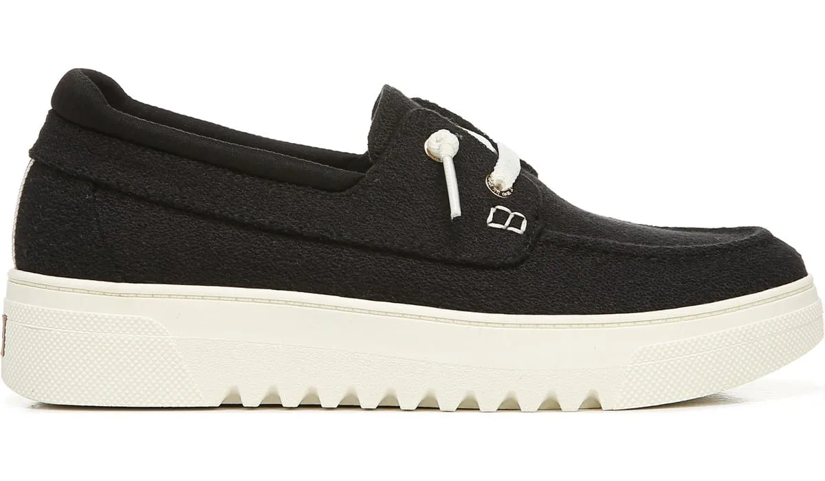 Eyelet Dr. On Get Black Ready-made Big-value deals Rounded Onboard Slip Detailed Toe Oxfords Scholl's