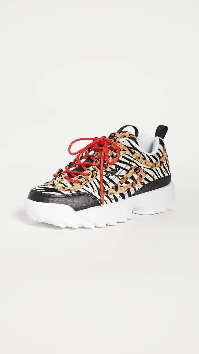Fila Women's Disruptor Ii Leopard Sneaker