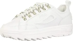 Fila womens Fila Women's Disruptor Court Sneaker, White/White/White, 8.5 US