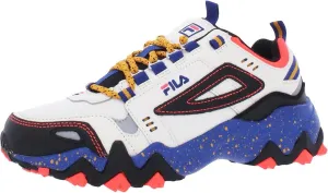 Fila Women's Oakmont Leather Chunky Athletic Hiking Trail Sneaker White Size 9.5