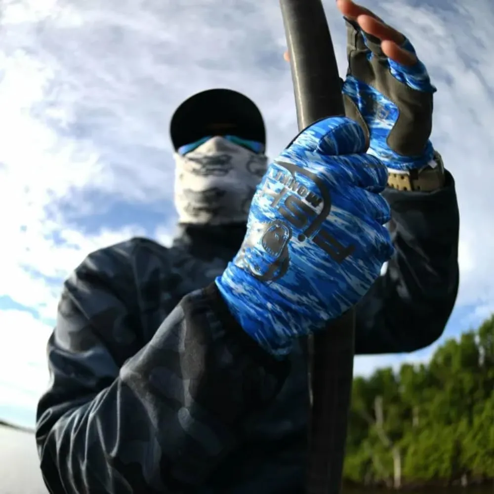 Fish Monkey Half Finger Guide Glove