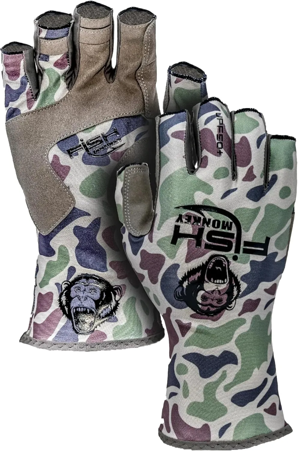 Fish Monkey Half Finger Guide Glove