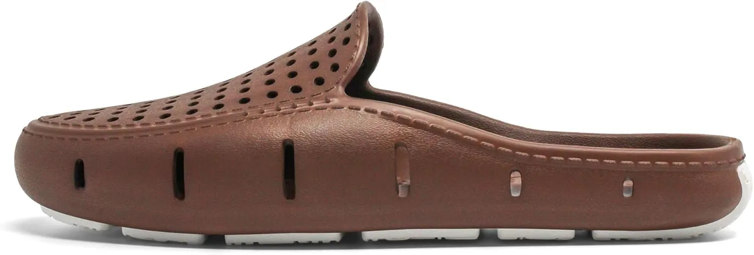 Floafers Sunset Slide - Unisex Slides - Sectional Traction - Utility Hole at Heel - Scuff-Proof Rubber Outsole