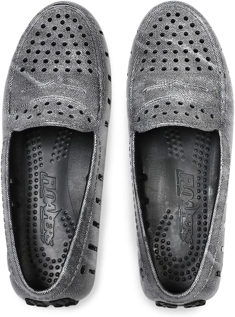 Floafers Women's Posh Driver Print Boat Shoe