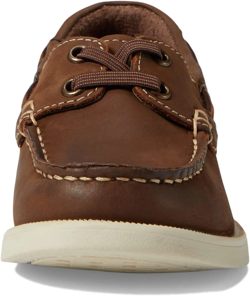 Florsheim Boy's Croquet Jr Moc Toe Boat Shoe (Toddler/Little Big Kid)