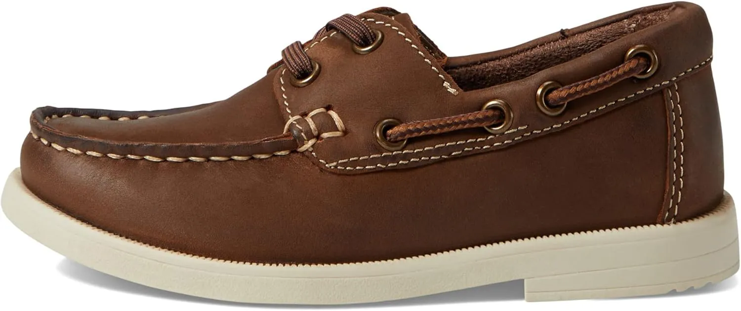 Florsheim Boy's Croquet Jr Moc Toe Boat Shoe (Toddler/Little Big Kid)