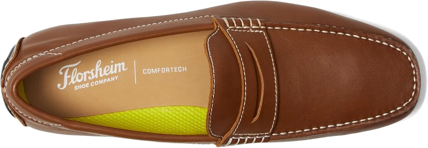 Florsheim Men's Motor Smooth Moc Toe Penny Driver Driving Style Loafer