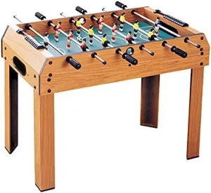 Foosball Table, Mini Football Table with Wood for Adults and Kids Billiard Soccer Competition Sports 37"" Home Game Room Toys for Game Room, Arcades