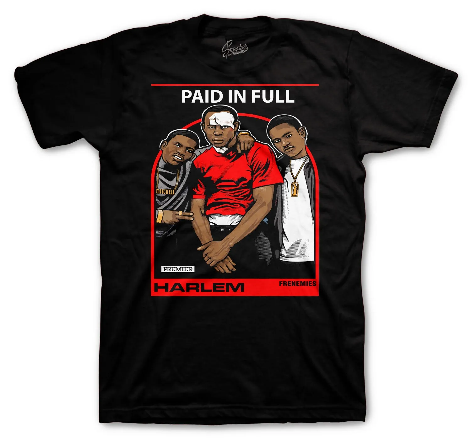 Frenemies T-Shirt - Retro 4 Red Thunder