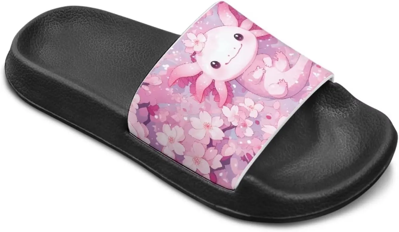 Girls Slides Cute Animal Pool Slides for Kids Summer Beach Shower Slide Sandals