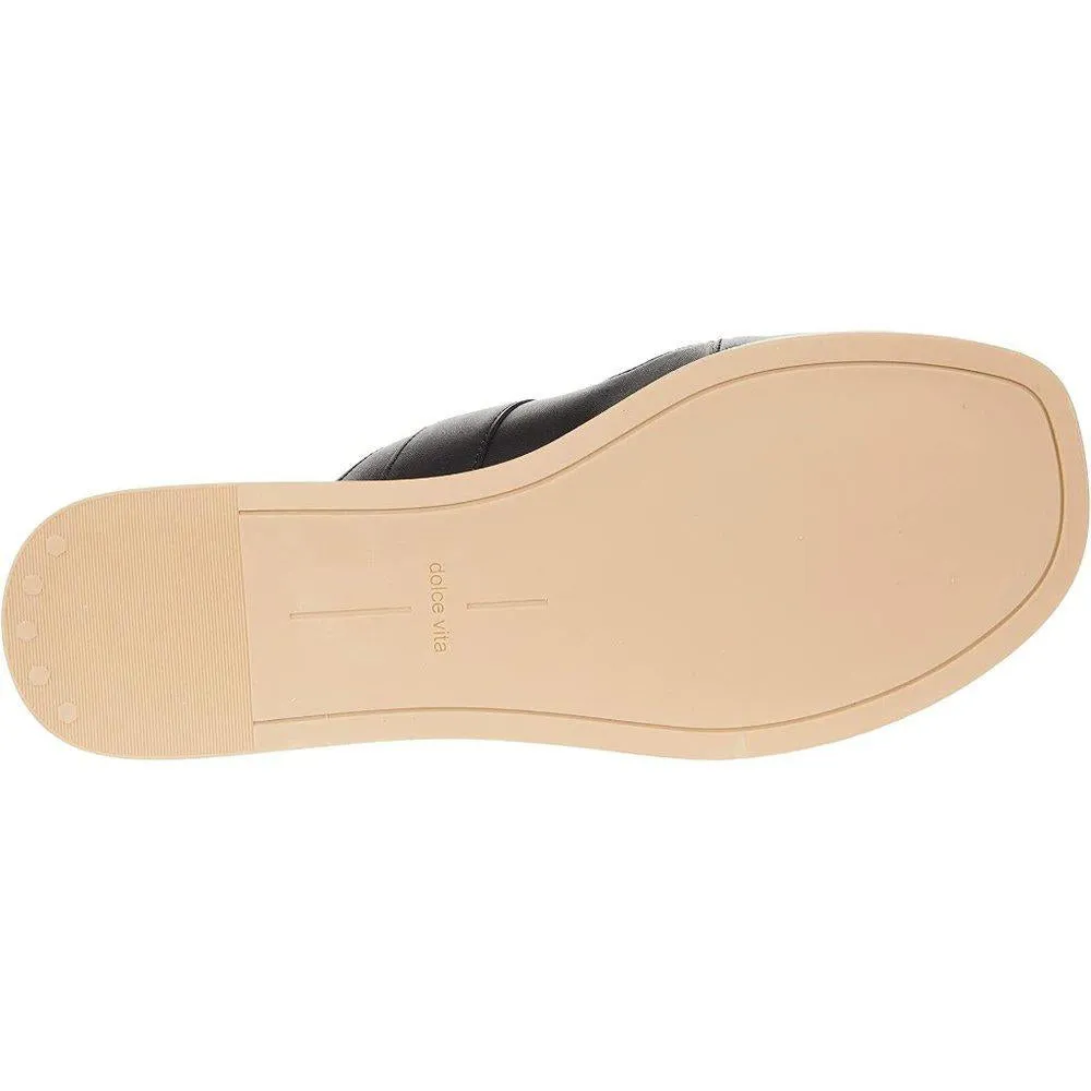 Gunter Black Stella Slide Sandals