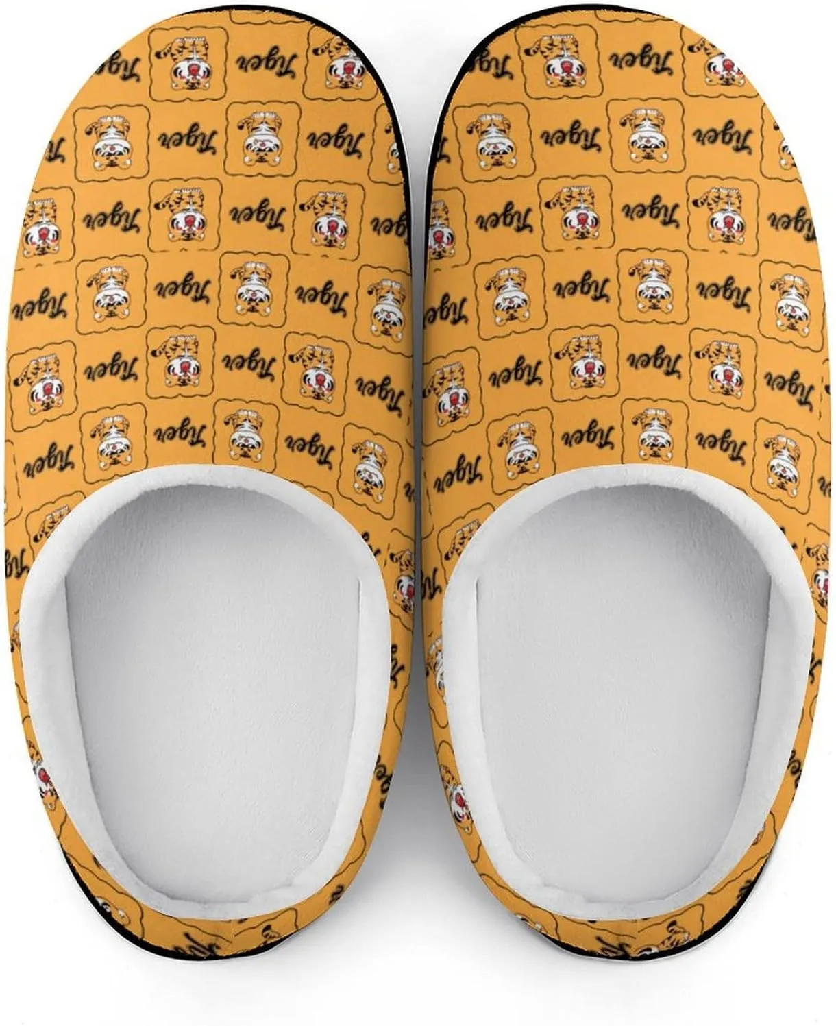 Halloween Green Eyes Black Birds Cats House Slippers For Woman Mens Memory Foam Bedroom Slippers Outdoor Slip-On Shoes