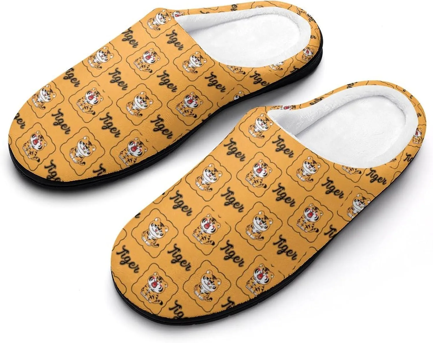 Halloween Green Eyes Black Birds Cats House Slippers For Woman Mens Memory Foam Bedroom Slippers Outdoor Slip-On Shoes