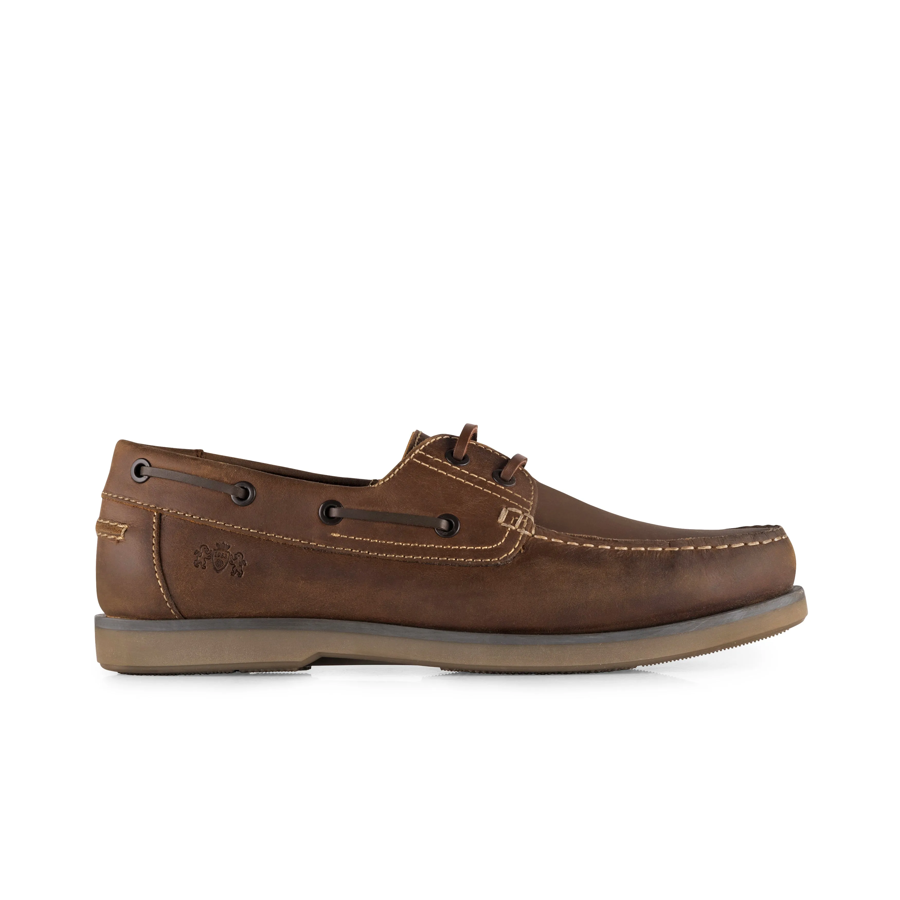 Hector Men's Moccasin Boat Shoes - TAN