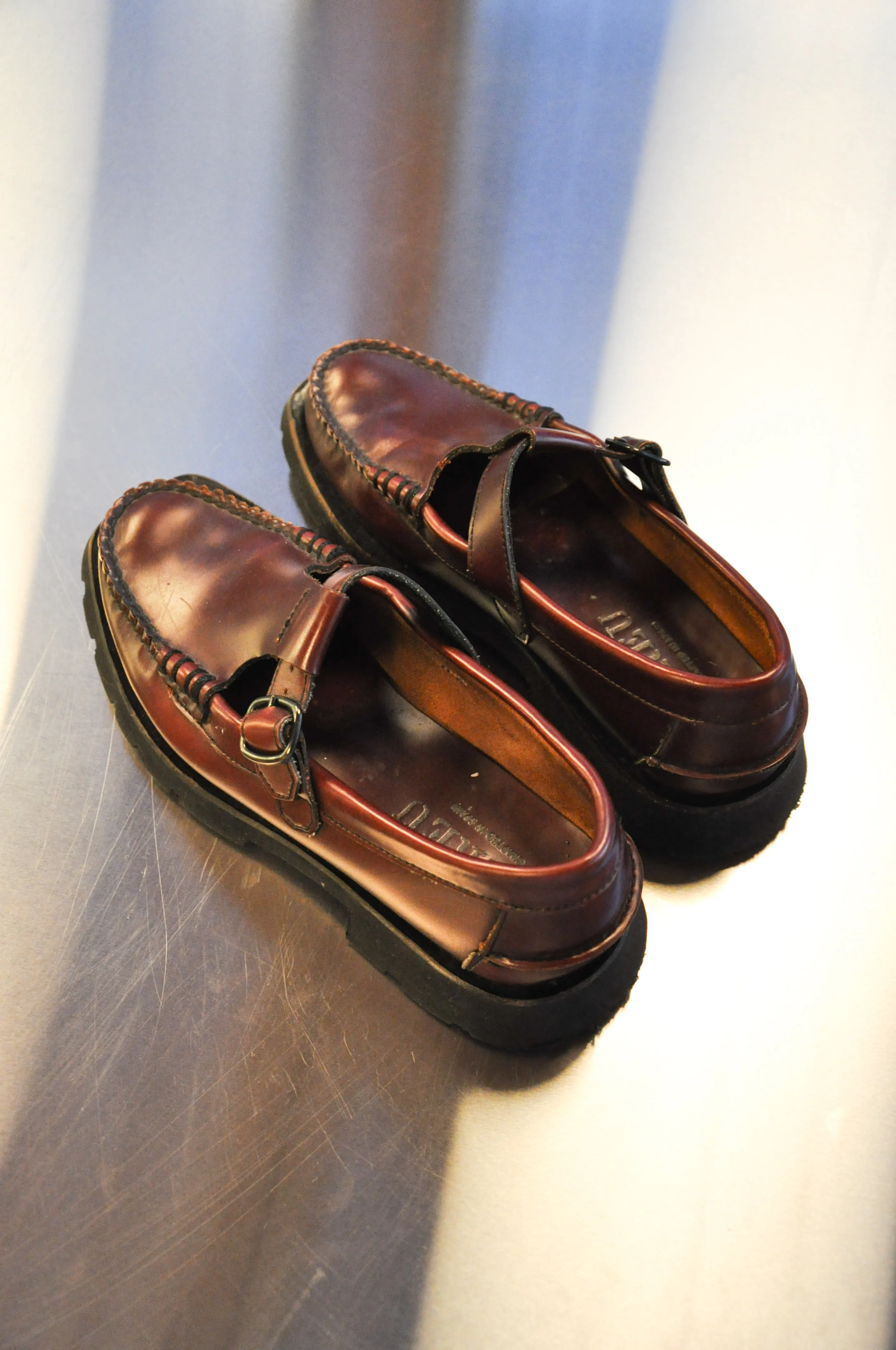 Hereu loafers - burgundy