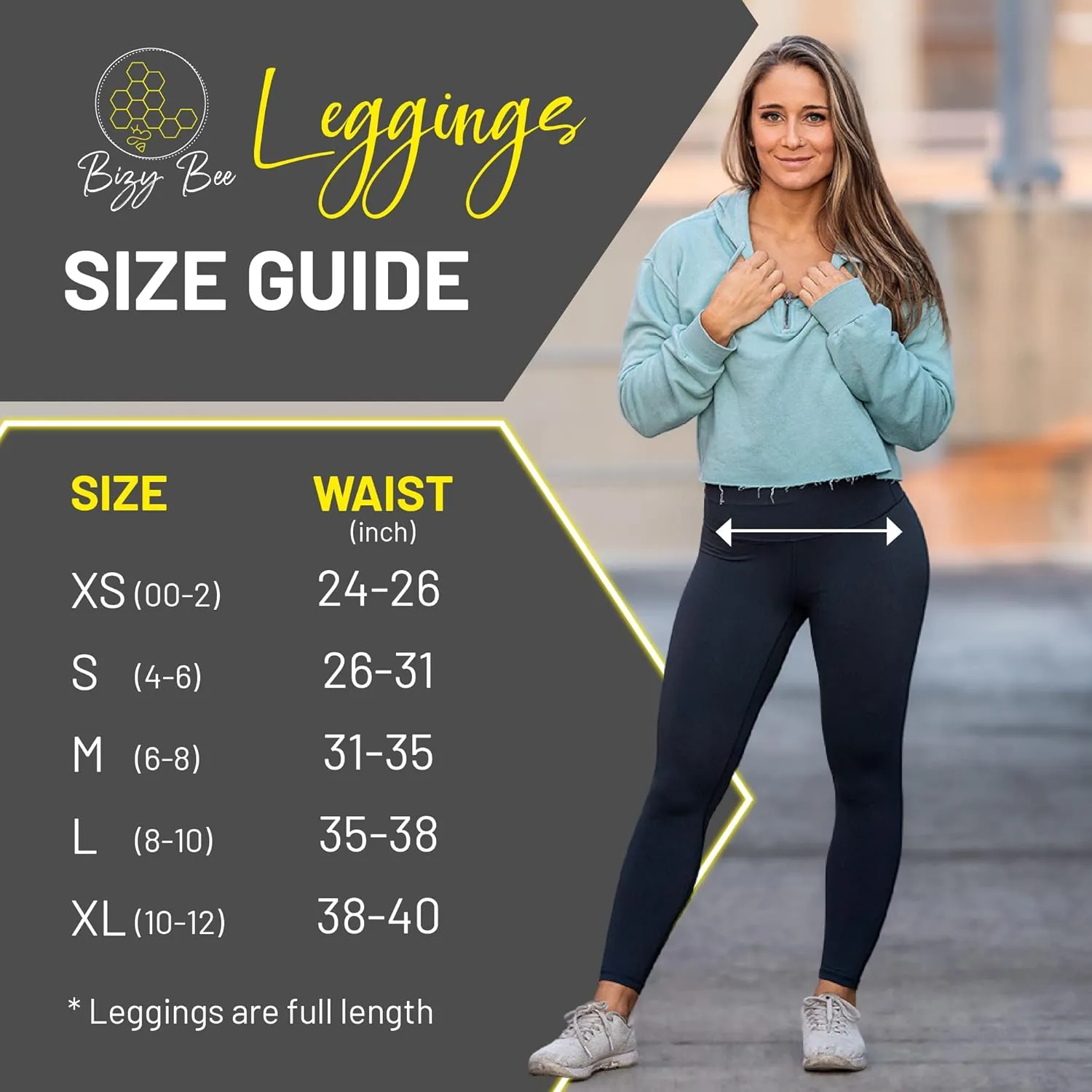 High Waisted Workout Leggings for Women - Soft Slimming Women's Leggings for Sports, Yoga, Running and Everyday Wear
