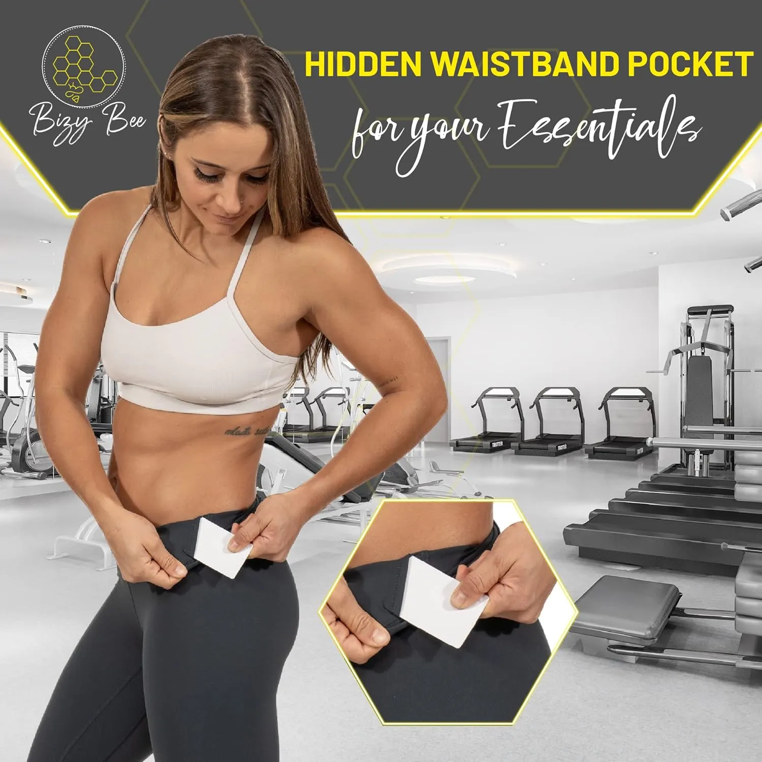 High Waisted Workout Leggings for Women - Soft Slimming Women's Leggings for Sports, Yoga, Running and Everyday Wear