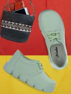 Hirolas® Women Chunky Casual Sneaker Shoes - Green