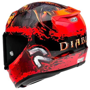 HJC RPHA 12 DIABLO BLIZ MC-1 LRG