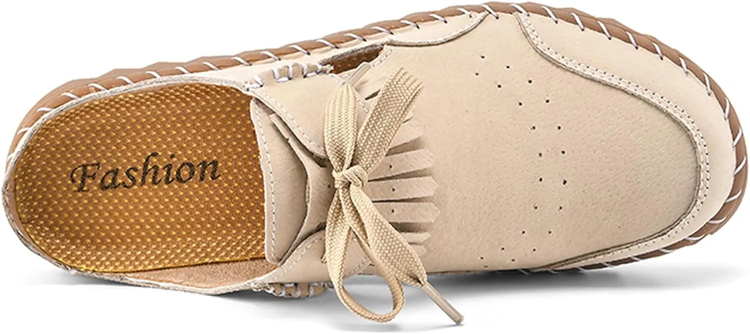 Honeystore Women's Slip-on Loafers Casual Flats All-Season Shoes