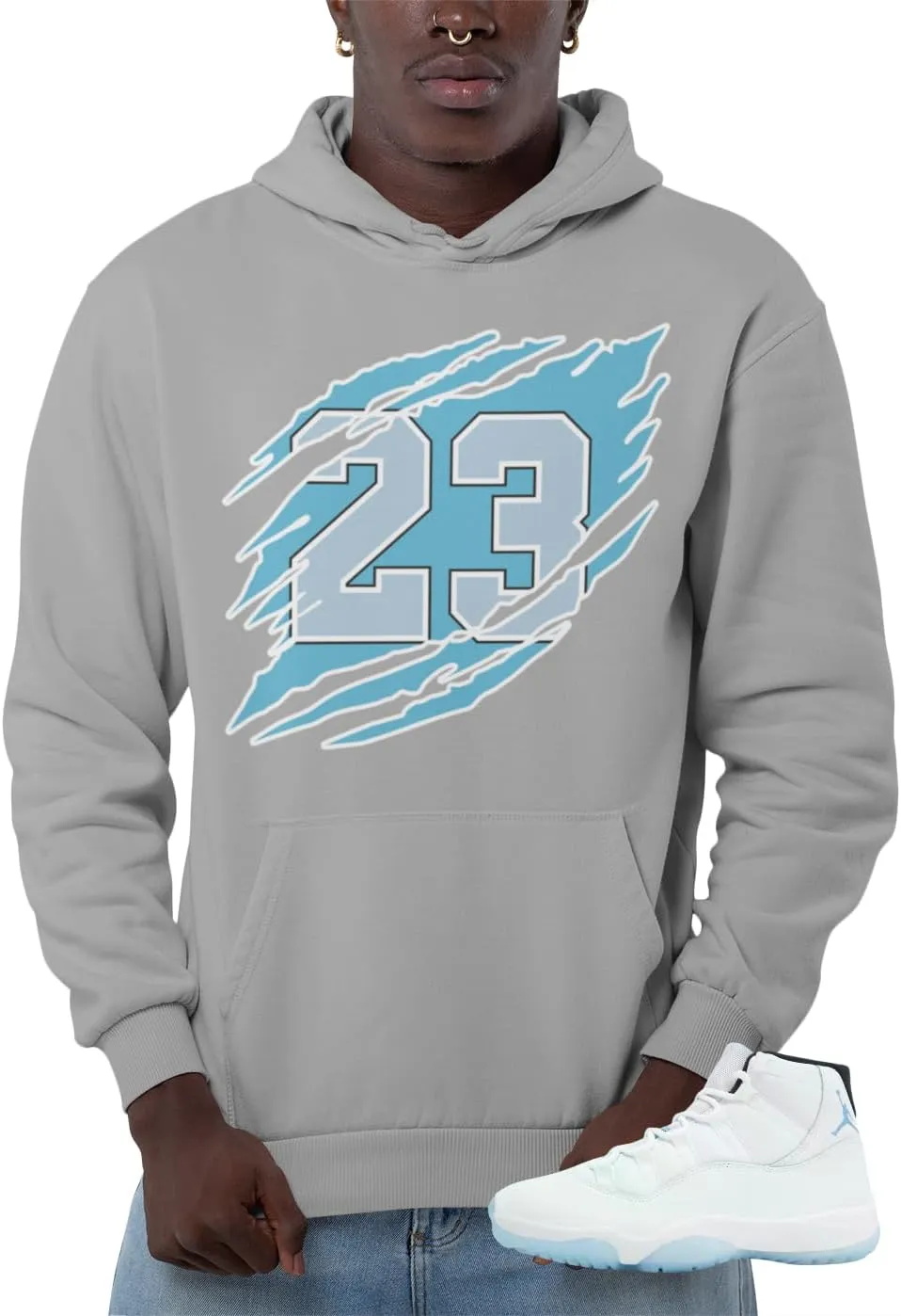 Hoodie To Match Jordan 11 Retro Legend Blue Urban Men's Graphic Hoodie