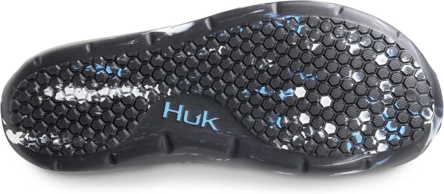 HUK Men's Brewster Slip on Wet Traction Fishing & Deck Shoes Boat