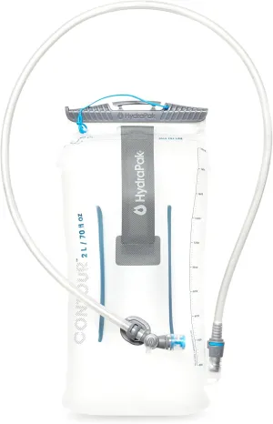 HydraPak Water Reservoir (1.5L, 2L, 3L) - Hydration Bladder Fits Most Backpacks – High-Flow Bite Valve, Leak Proof, Fully Reversible, and Dishwasher Safe