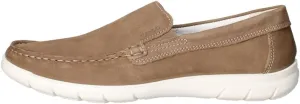 IGI&Co Men's Moccasin Boat Shoe, Taupe, 11