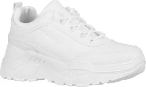 ILLUDE Women's Chunky Platform Sneakers Lace-Up Walking Shoes Fashion Chunky Sneakers Causal Dad Shoes