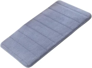 IMIKEYA Non-Slip Bath Rug Sets Large Kitchen Mat Washable Tan Anti-Slip Bathroom Decor